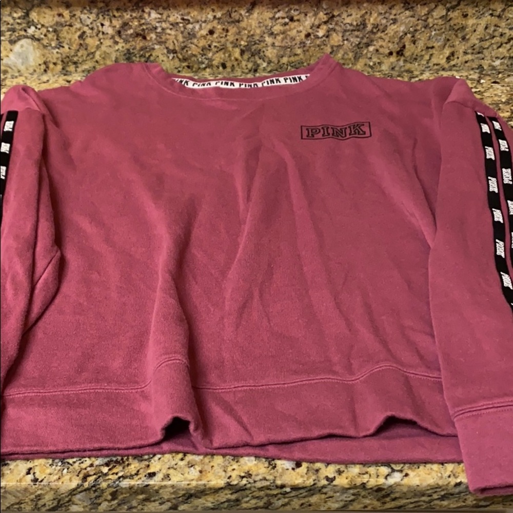 Pink Victoria’s Secret sweatshirt size. XS